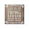 Stupell Industries Time of Year Football Season Rustic Sports Phrase Canvas Wall Art